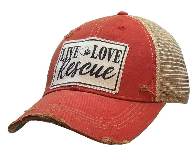 Live Love Rescue Trucker Hat