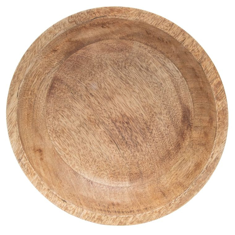 Mango Wood Hand Carved Bowl