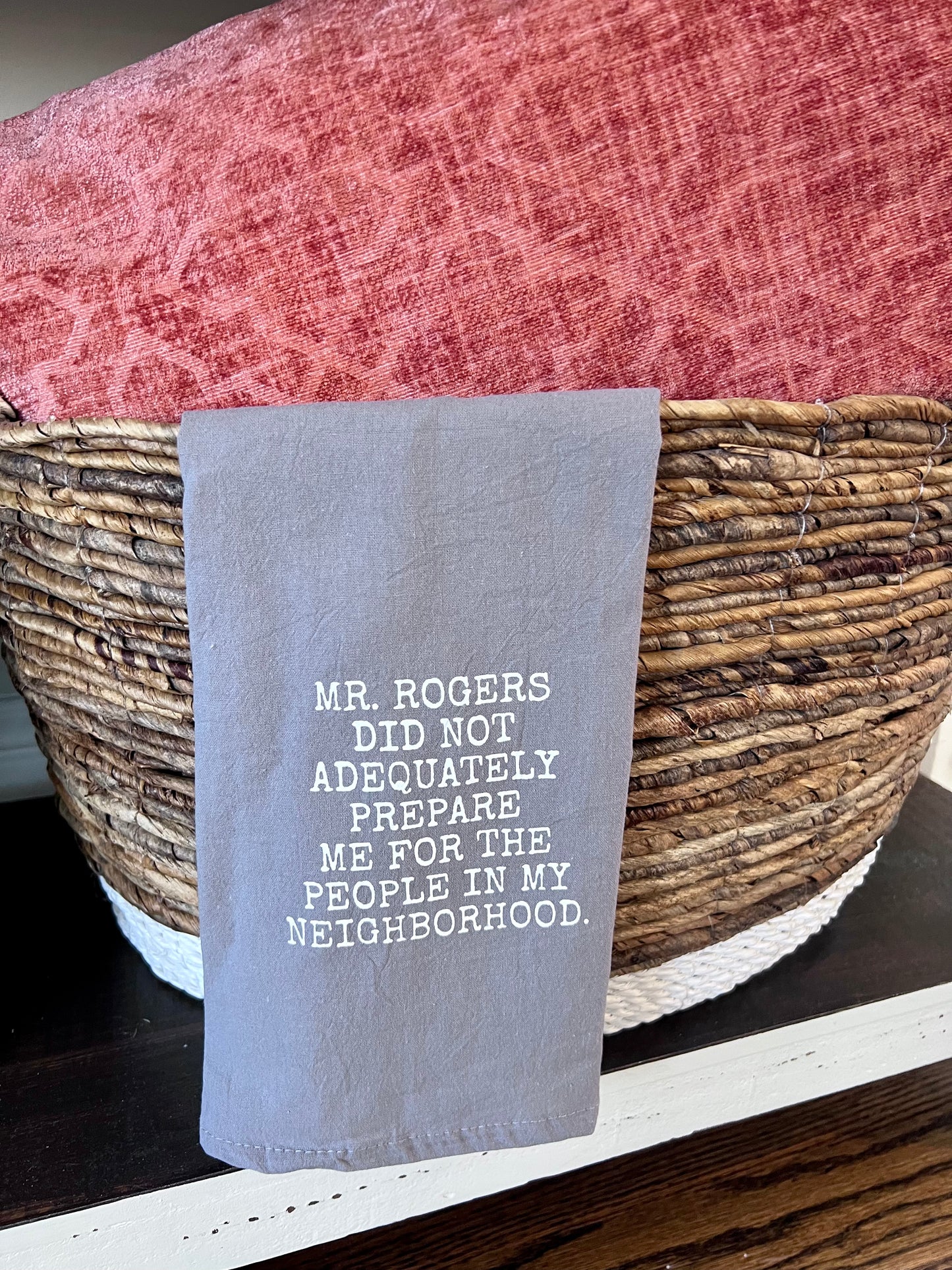 Mr. Rogers Neighborhood Tea Towel